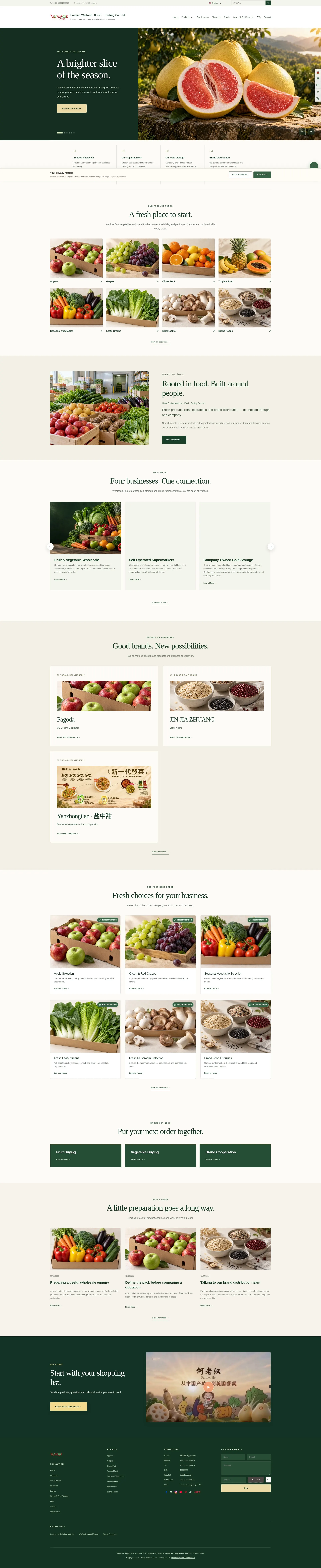 Foshan Walfood（FnV） Trading Co.,Ltd.