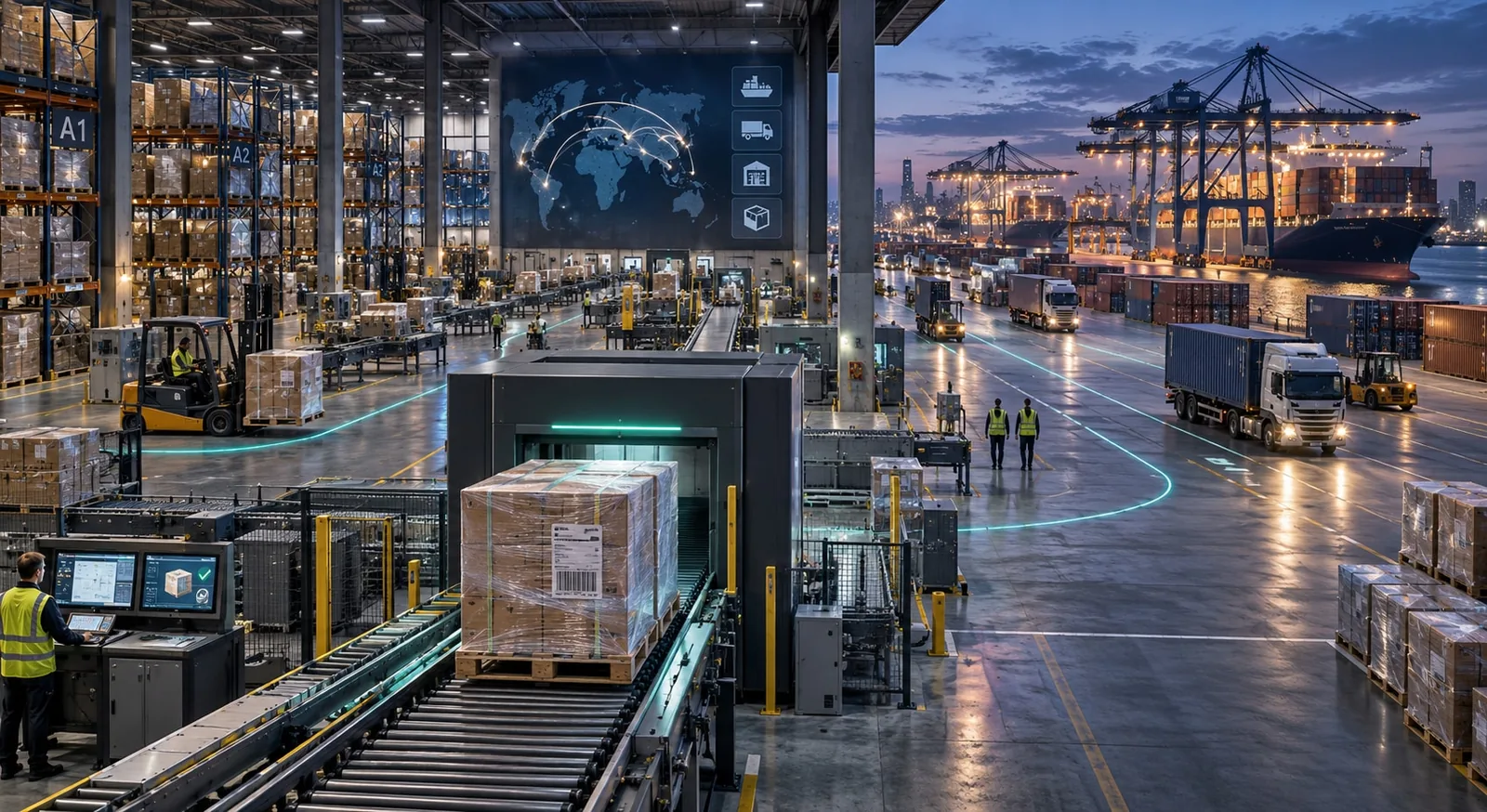 Logistics and supply chains: compare the complete delivery commitment