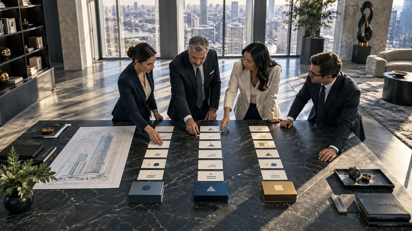 Management consulting: turn a broad objective into a working agreement