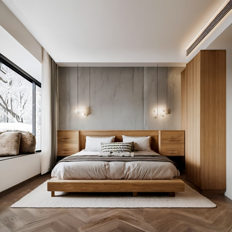Scandinavian Style Furniture in Villas