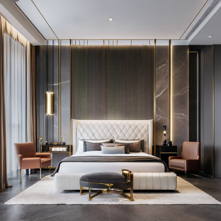 How to Match Bedroom Furniture in a Villa