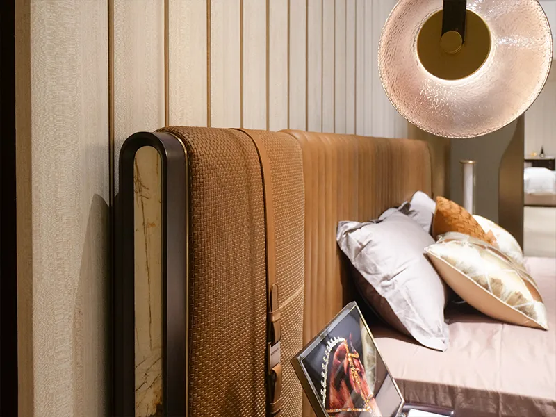 Custom Leather Bedroom Beds