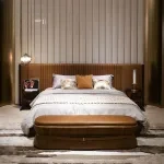 Custom Leather Bedroom Beds