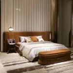 Custom Leather Bedroom Beds