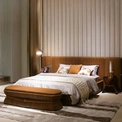 Custom Leather Bedroom Beds