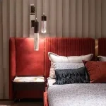 Custom Bedroom Furniture Leather Bed