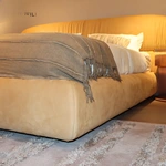 Home Custom Leather King Size Bed
