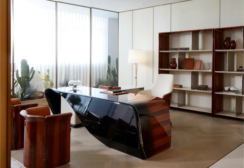 Modern Wooden Home Office Furniture Desk