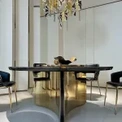 Italian Style Modern Luxury Dining Table
