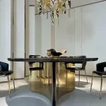 Italian Style Modern Luxury Dining Table
