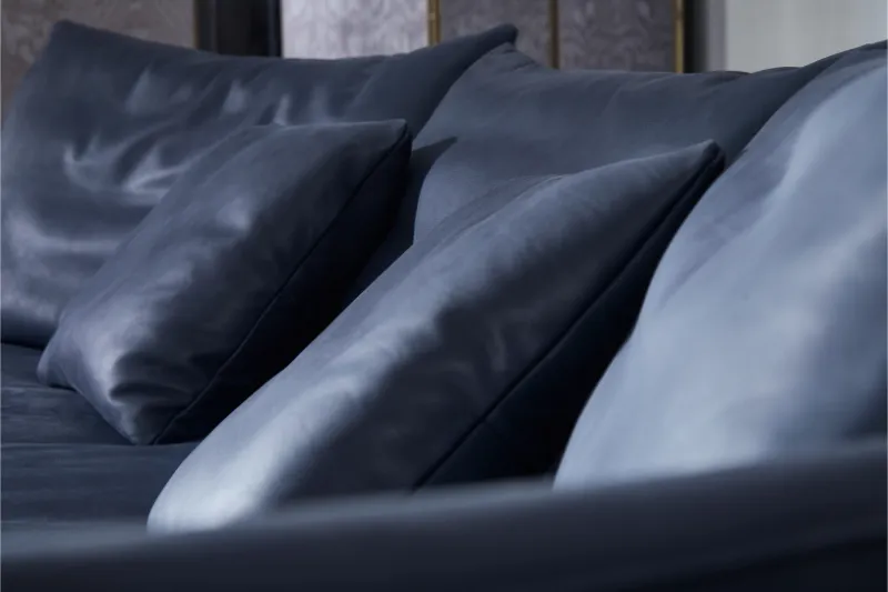 Living Room Modern Leather Sofa