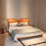 Modern Bedroom Furniture Leather Bed