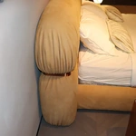 Home Custom Leather King Size Bed