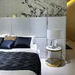 King Size Leather Bed Bedroom Set