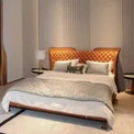 Modern Bedroom Furniture Leather Bed