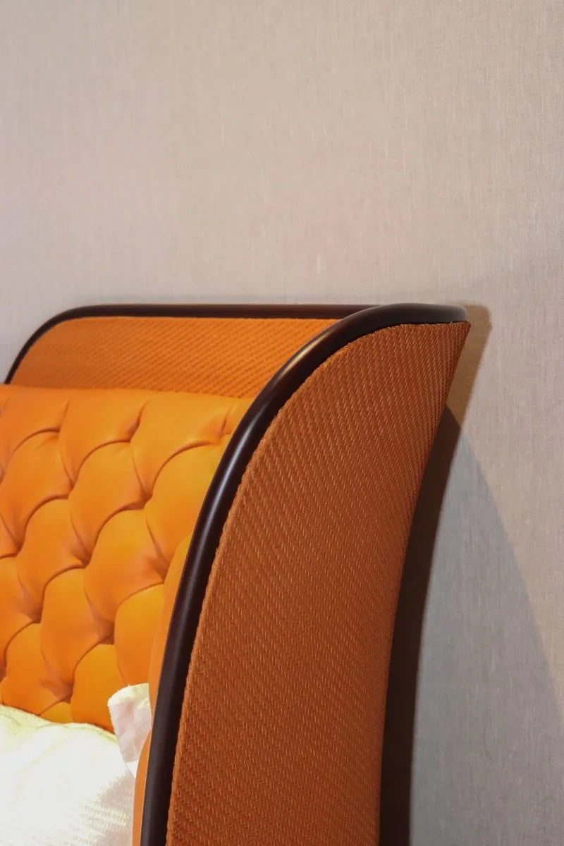 Modern Bedroom Furniture Leather Bed