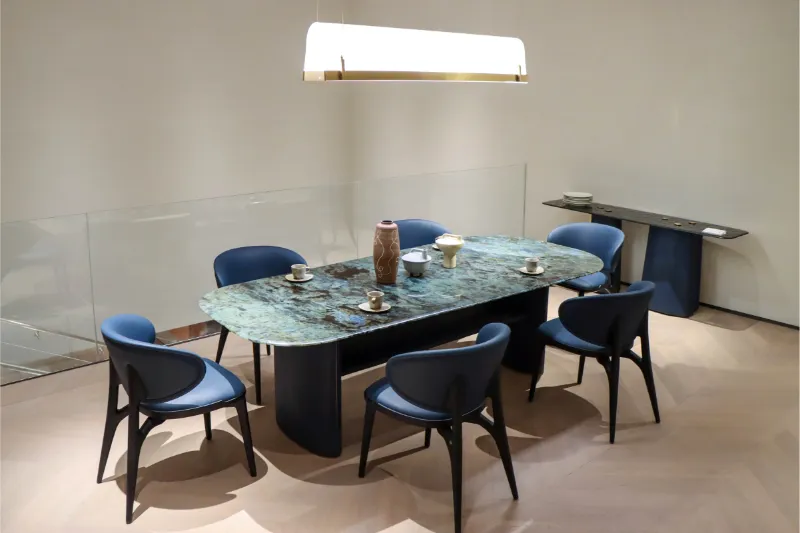 CONEMOON Italian Style Light Luxury Modern Marble Dining Table
