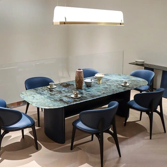 CONEMOON Italian Style Light Luxury Modern Marble Dining Table