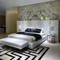King Size Leather Bed Bedroom Set