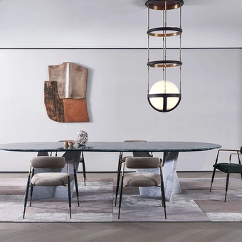 Luxury Unique Design Marble Dining Table