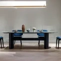 CONEMOON Italian Style Light Luxury Modern Marble Dining Table