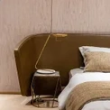 Luxury Modern Genuine Leather Bed
