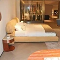 Home Custom Leather King Size Bed