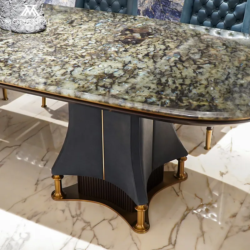 Master Living Room Furniture Marble Dining Table