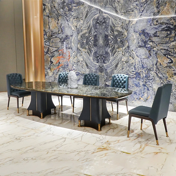 Master Living Room Furniture Marble Dining Table