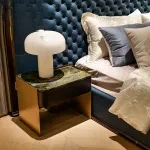Luxury Modern Leather King Size Bed
