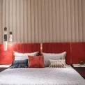Custom Bedroom Furniture Leather Bed