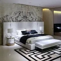 King Size Leather Bed Bedroom Set