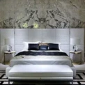 King Size Leather Bed Bedroom Set
