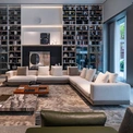 CONEMOON s612 Italian-Style Leather Combination Sofa Set