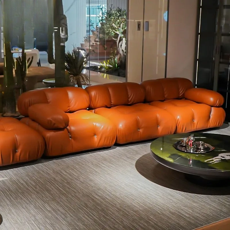 CONEMOON s621 living room genuine leather sofa