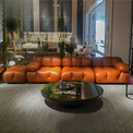 CONEMOON s621 living room genuine leather sofa