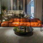 CONEMOON s621 living room genuine leather sofa