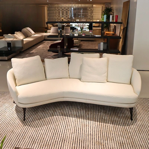 CONEMOON s6630 corner living room furniture fabric couch sofa