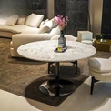CONEMOON s6626 home furniture round marble table and chairs set