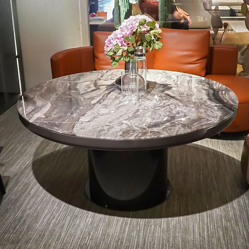 CONEMOON s6630d1bhome furniture round marble dining table