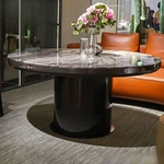 CONEMOON s6630d1bhome furniture round marble dining table