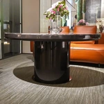 CONEMOON s6630d1bhome furniture round marble dining table