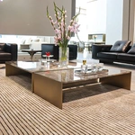 CONEMOON s313 square Centre Metal Coffee Tables