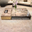CONEMOON s313 square Centre Metal Coffee Tables