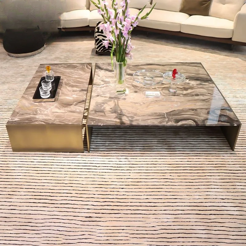CONEMOON s313 square Centre Metal Coffee Tables