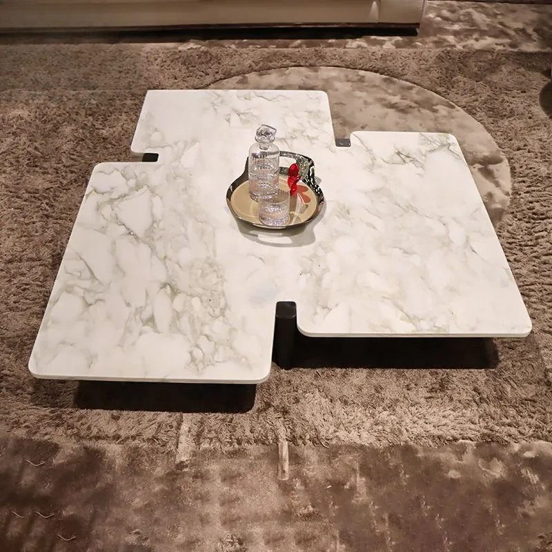 CONEMOON S6617H2B-2 Marble Coffee Table