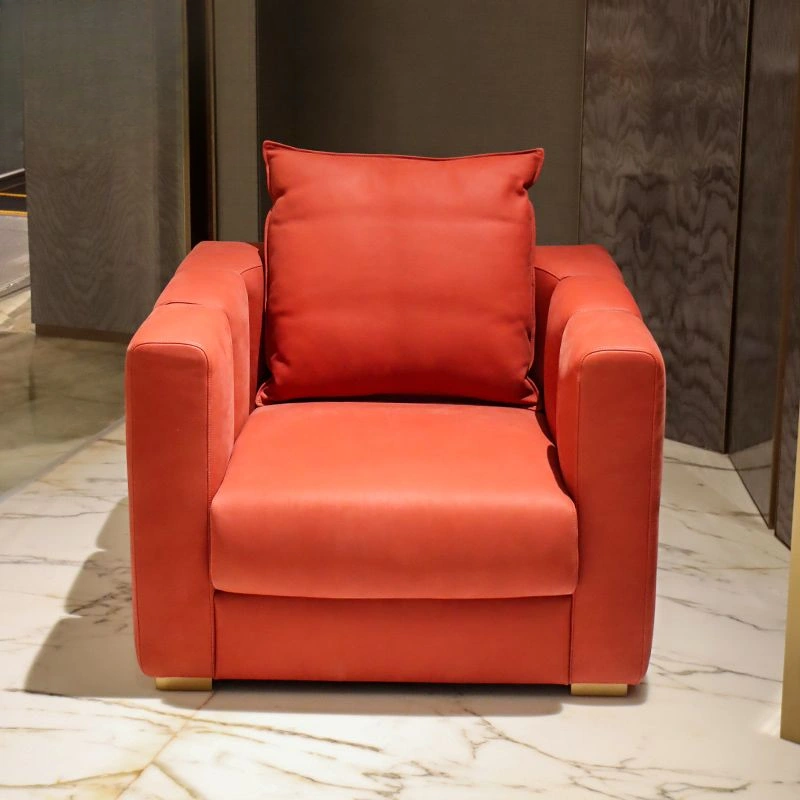 CONEMOON Luxury Premium Leather Single Sofa