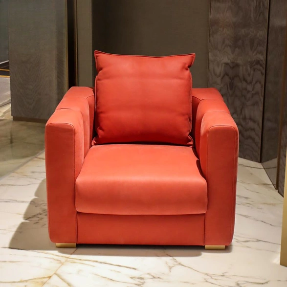 CONEMOON M0285 Luxury Premium Leather Single Sofa