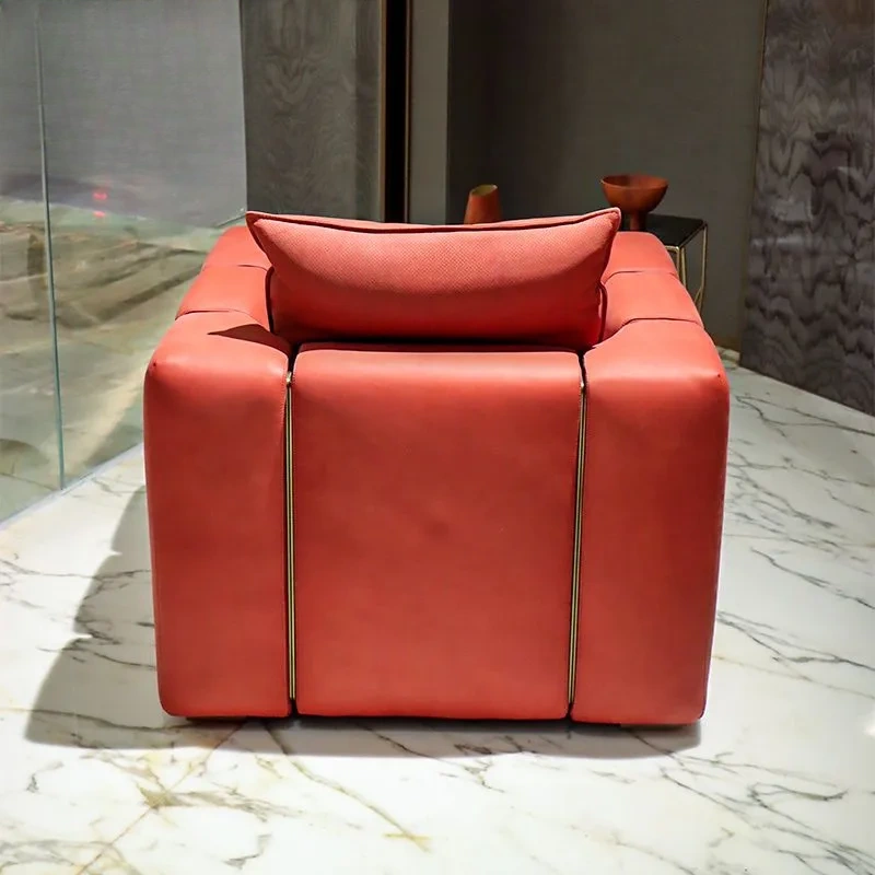 CONEMOON Luxury Premium Leather Single Sofa