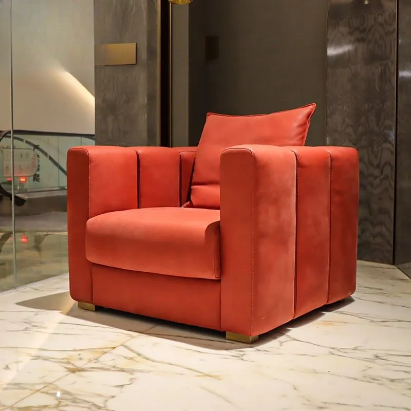 CONEMOON Luxury Premium Leather Single Sofa